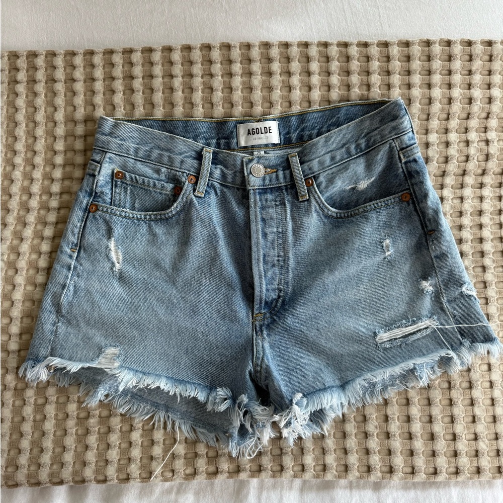 AGOLDE Women’s Parker Vintage Cut Off Shorts - Size 25